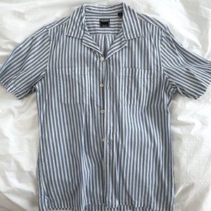 Todd Snyder Camp Collar Short Sleeve Button Up